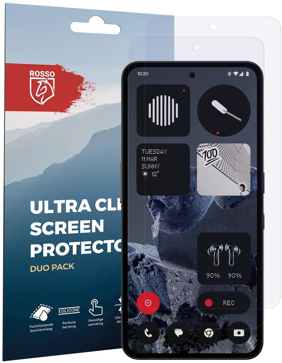 Rosso Screen Protector Nothing CMF Phone 2 Pro - 2 Stuks
