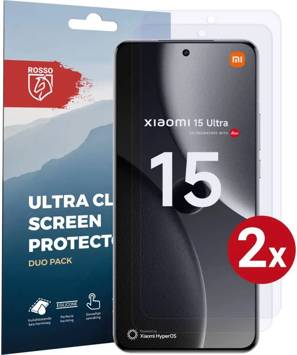 Rosso Screen Protector Geschikt voor Xiaomi 15 Ultra