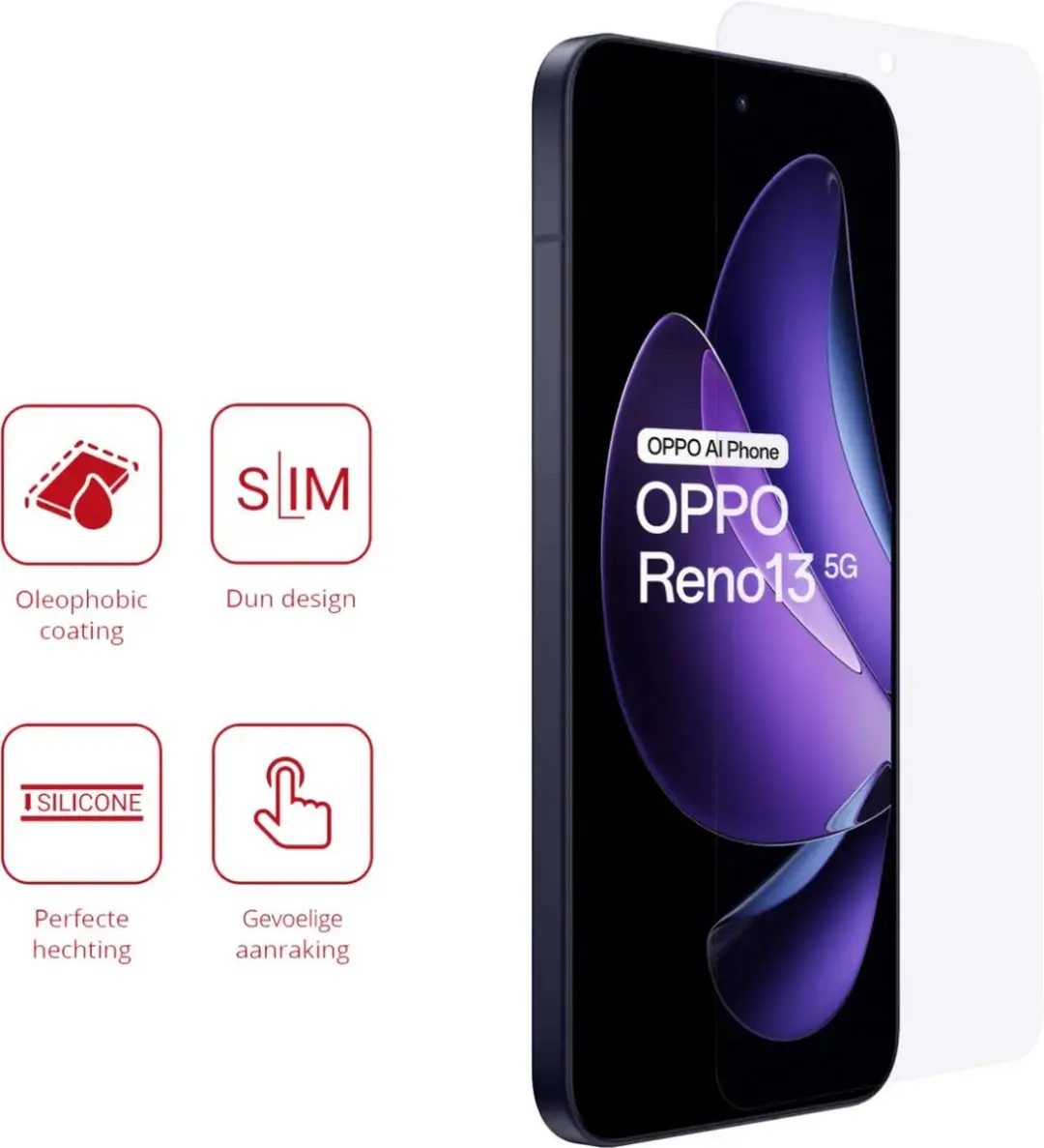 Rosso Screen Protector Oppo Reno 13 - 2 Stuks