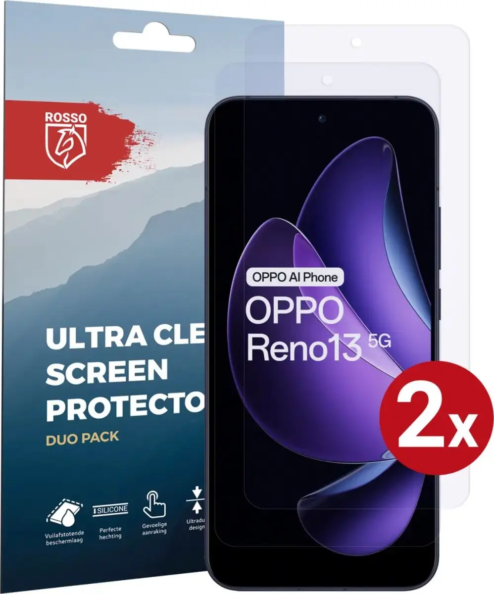 Rosso Screen Protector Geschikt voor Oppo Reno 13