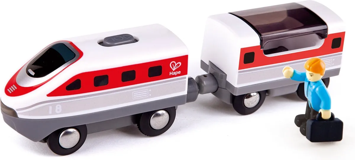 Hape Intercity Treinenset E3774 - 4-delig - 2x AAA