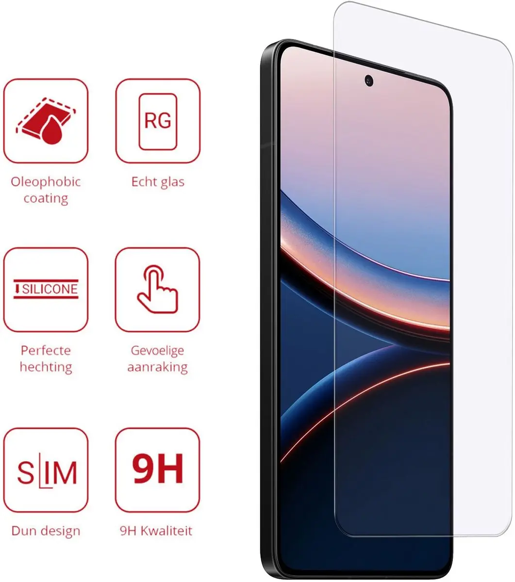 Rosso Screen Protector Xiaomi Poco F7 Ultra 9H - 1 Stuk