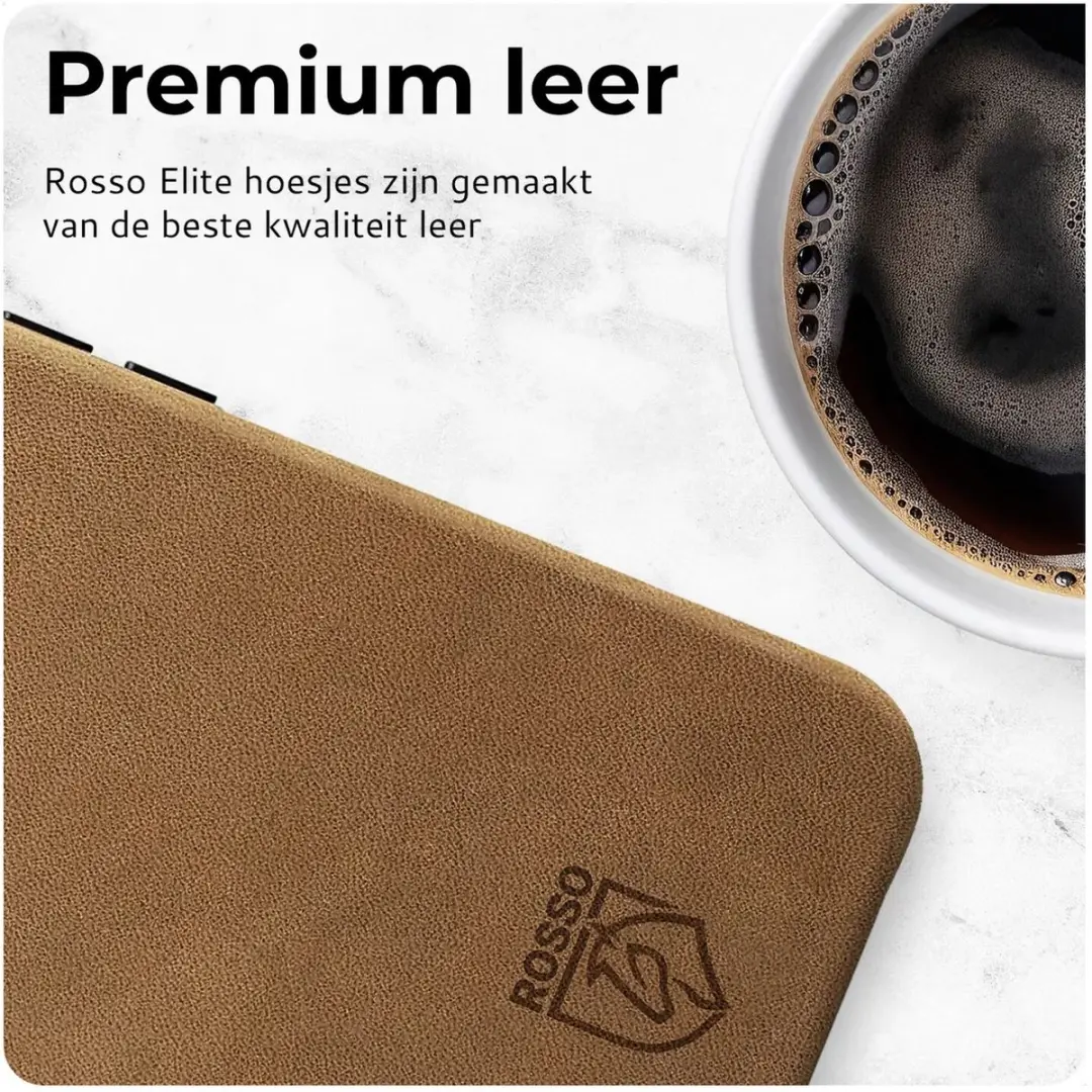 Rosso Elite 218775 Hoesje iPhone Air - Lichtbruin