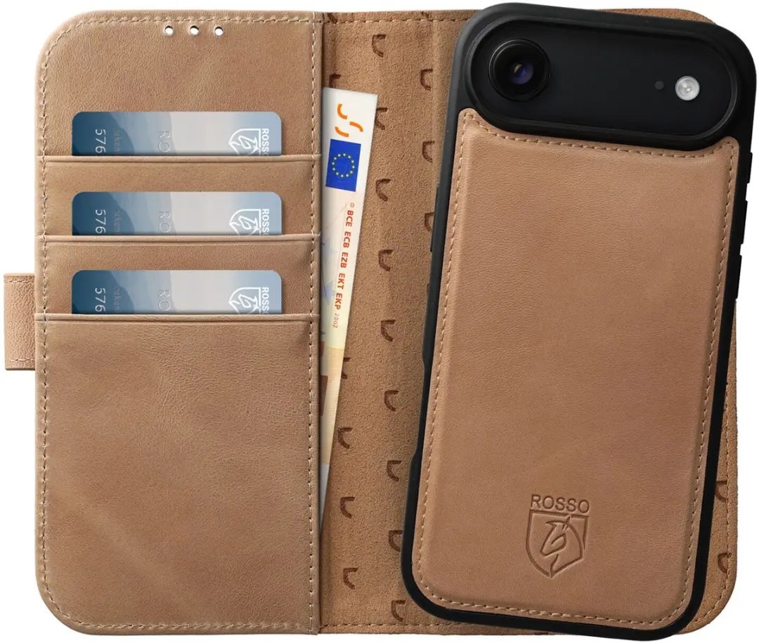 Rosso Elite Hoesje Geschikt voor Apple iPhone Air