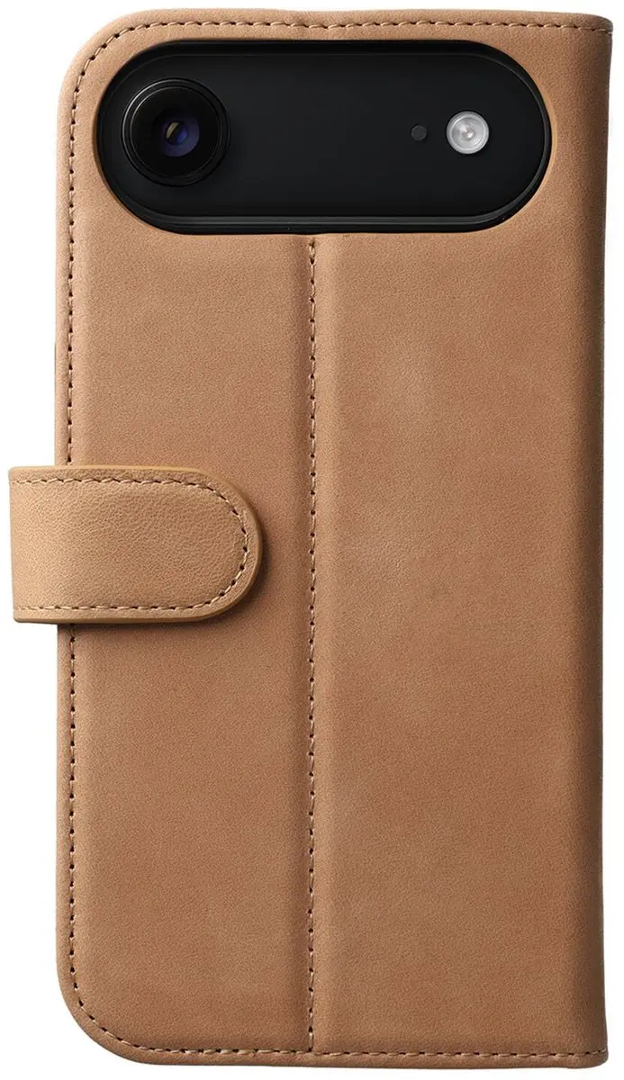 Rosso Elite 218811 Hoesje iPhone Air - Lichtbruin - 3 Pasjes
