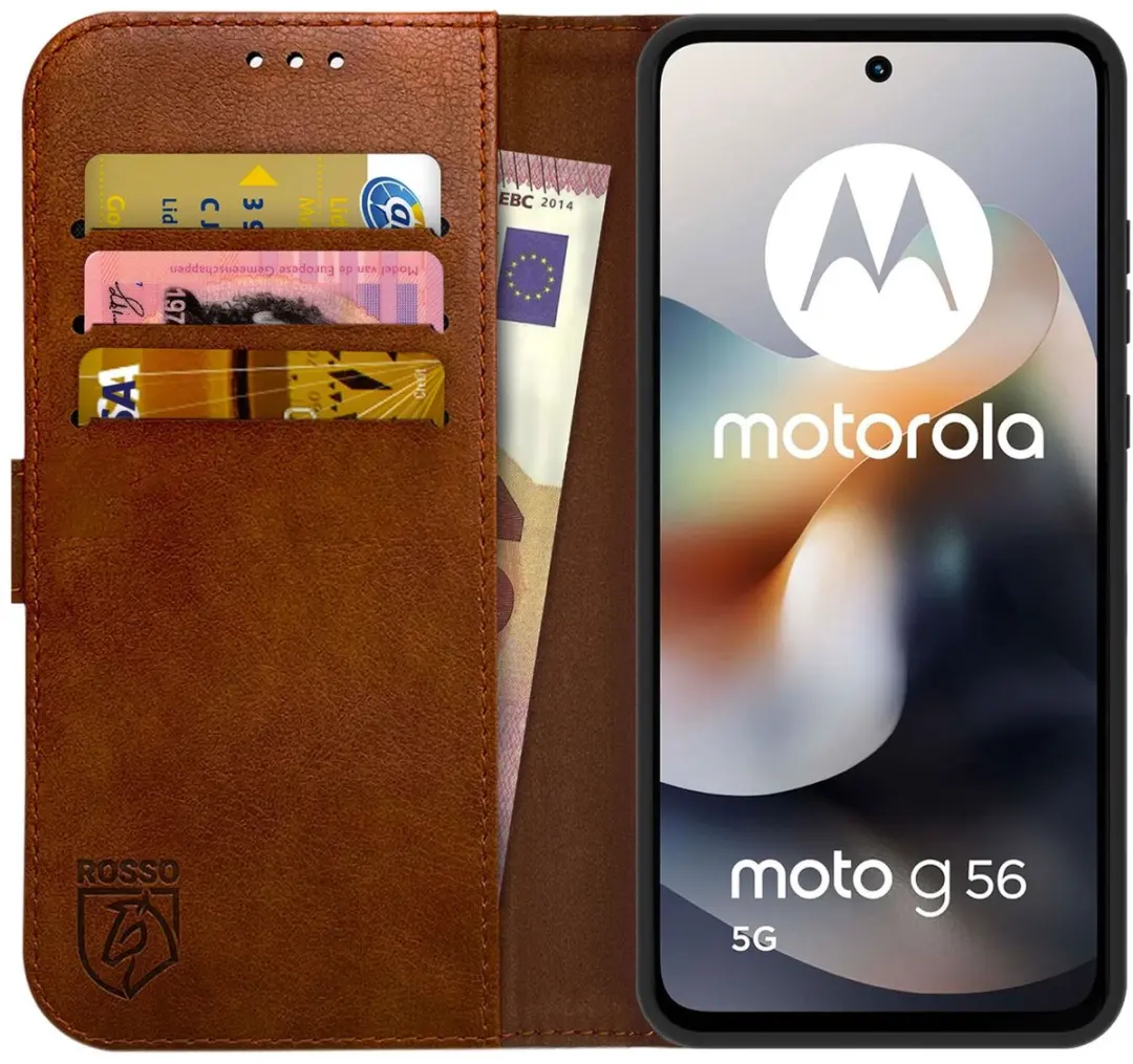 Rosso Element Geschikt voor Motorola Moto G56