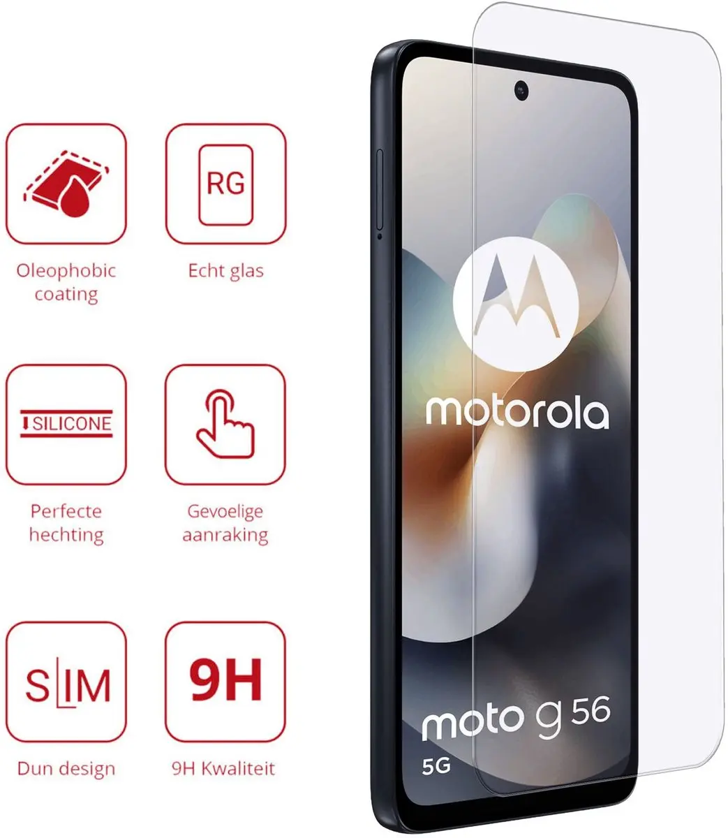 Rosso Screen Protector Motorola Moto G56 - 9H Tempered Glass