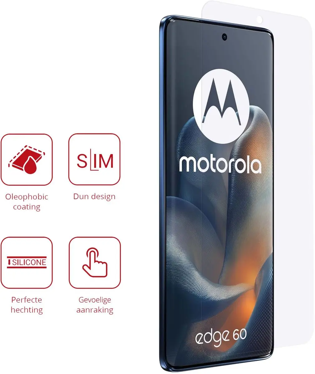 Rosso Screen Protector Motorola Edge 60 - 2 Stuks