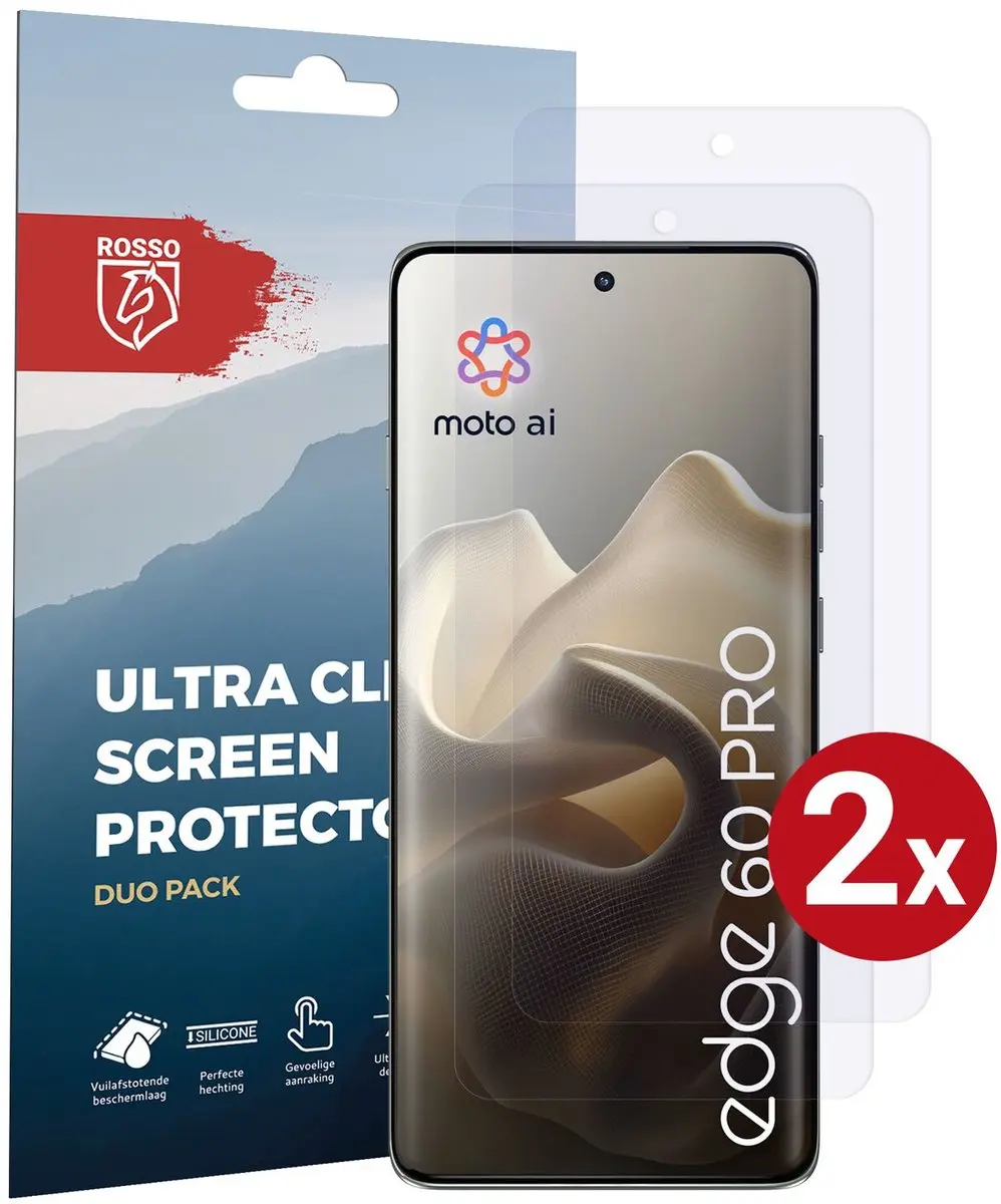Rosso Screen Protector Geschikt voor Motorola Edge 60 Pro