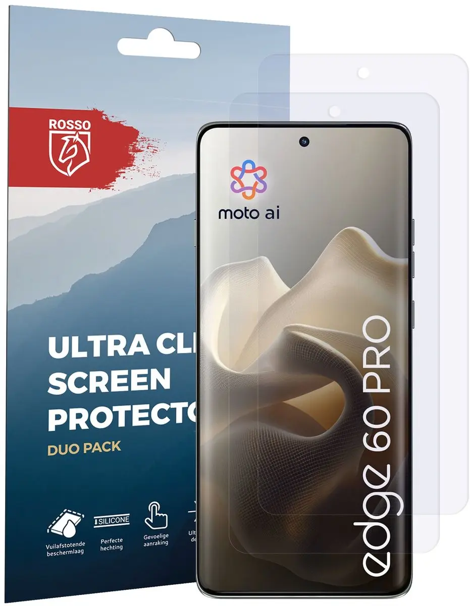 Rosso Screen Protector Motorola Edge 60 Pro - 2 Stuks