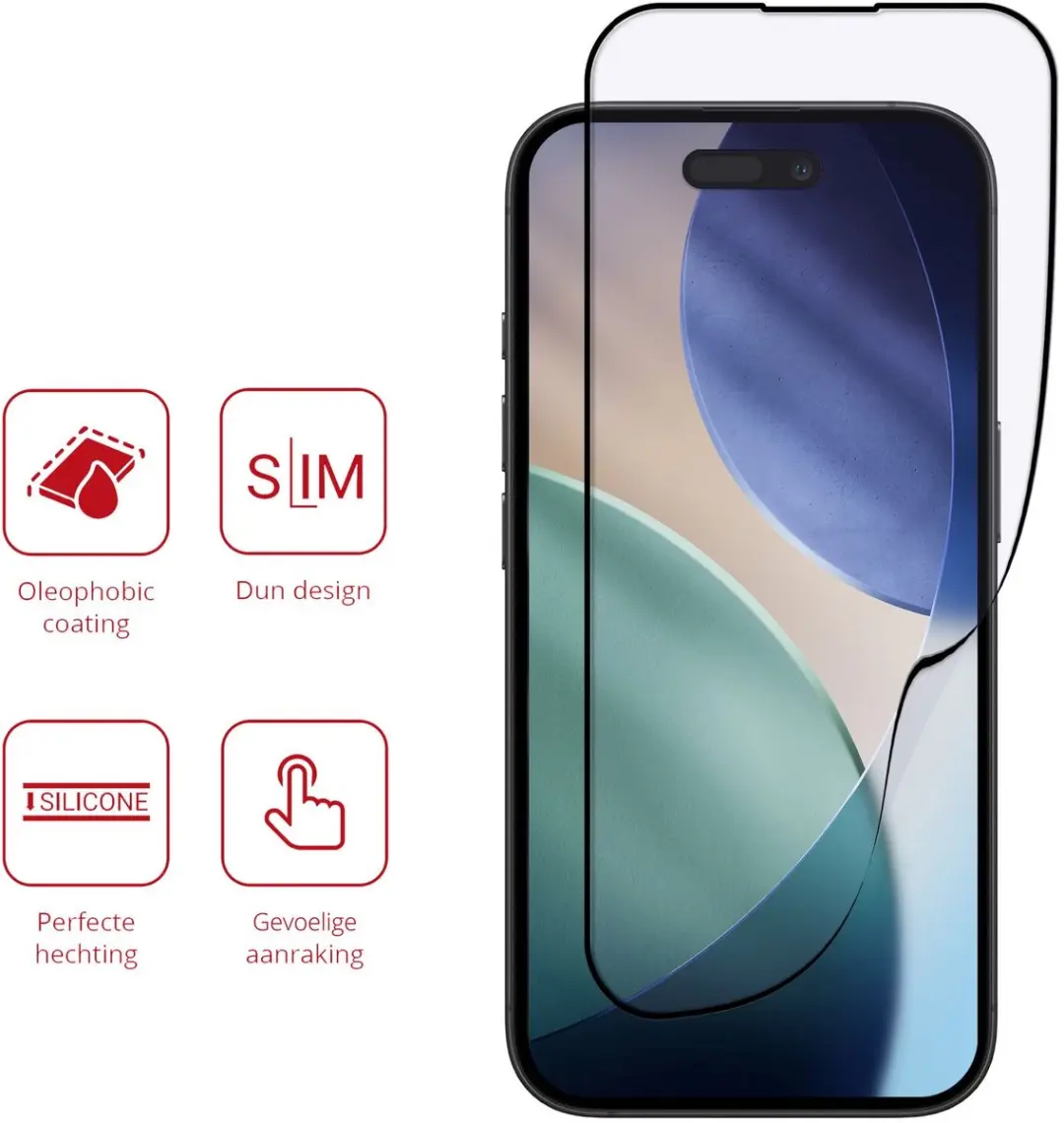 Rosso Hybrid Glass iPhone Air Screen Protector - PMMA - Ultradun