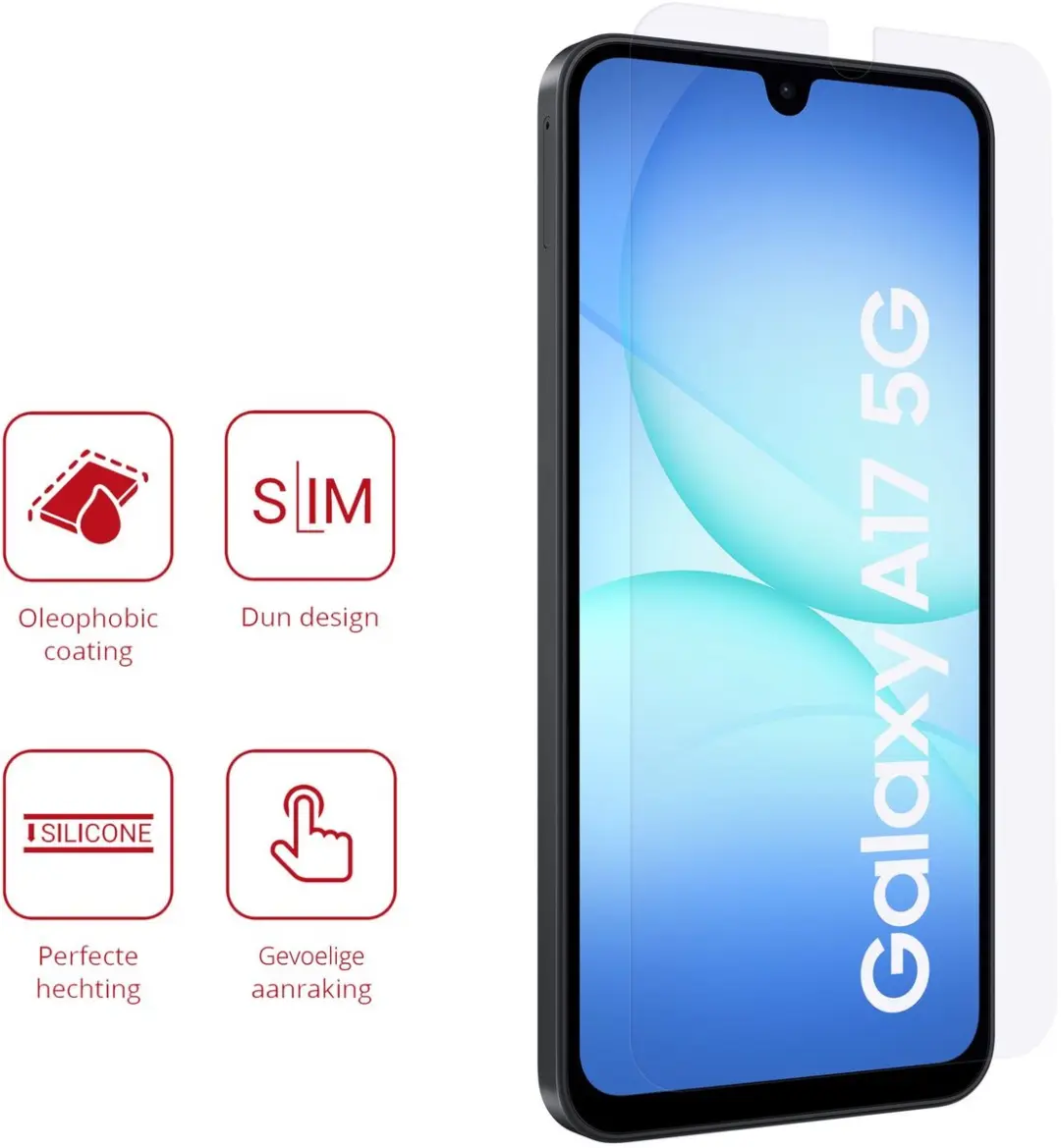 Rosso Screen Protector Samsung Galaxy A17 - 2 Stuks