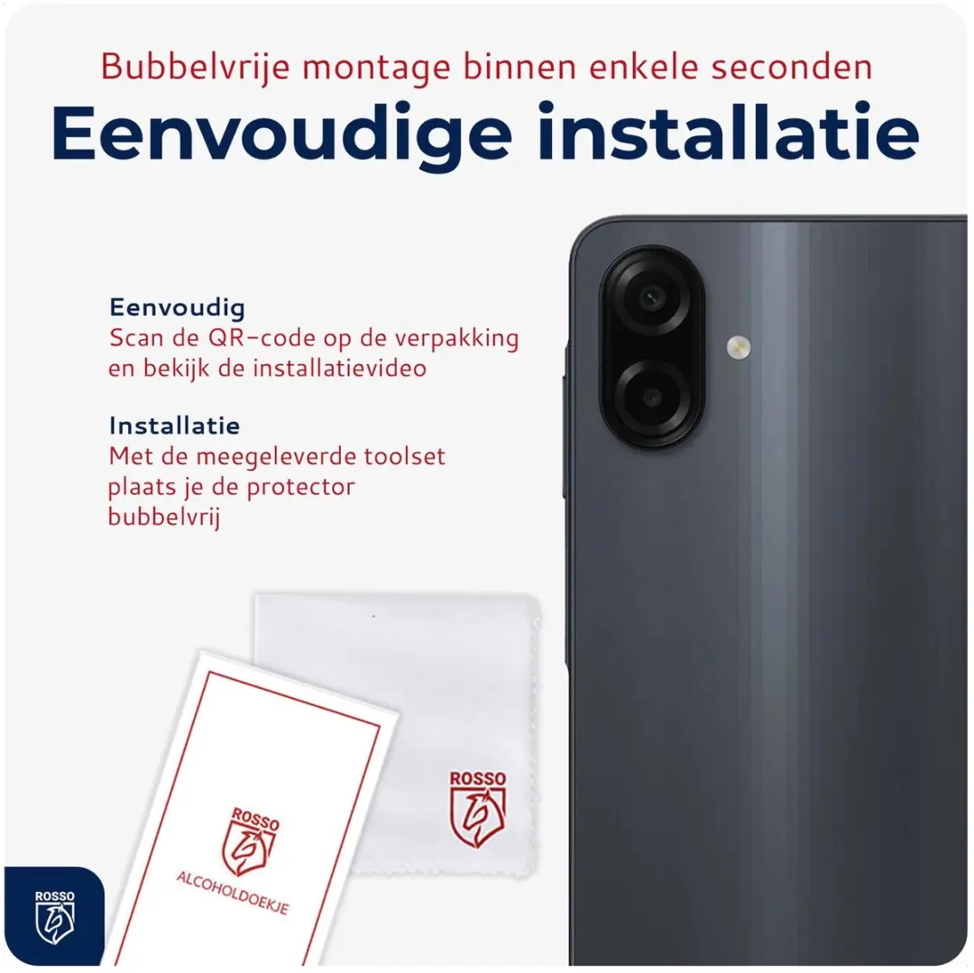 Rosso Camera Protector Samsung Galaxy A07 - Ultra Dun Glas