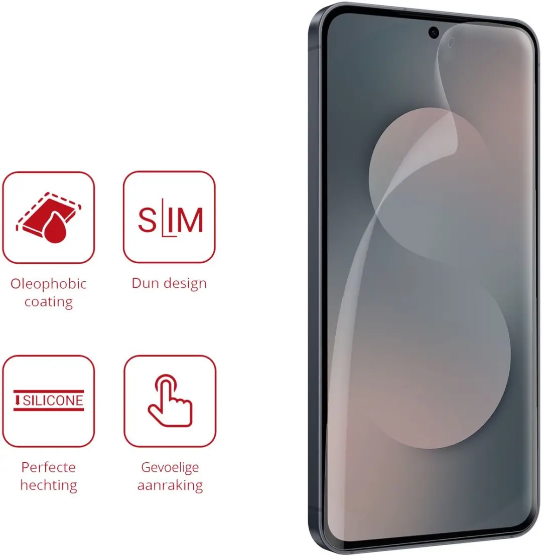 Rosso Screen Protector Samsung Galaxy S25 FE - 2 Stuks