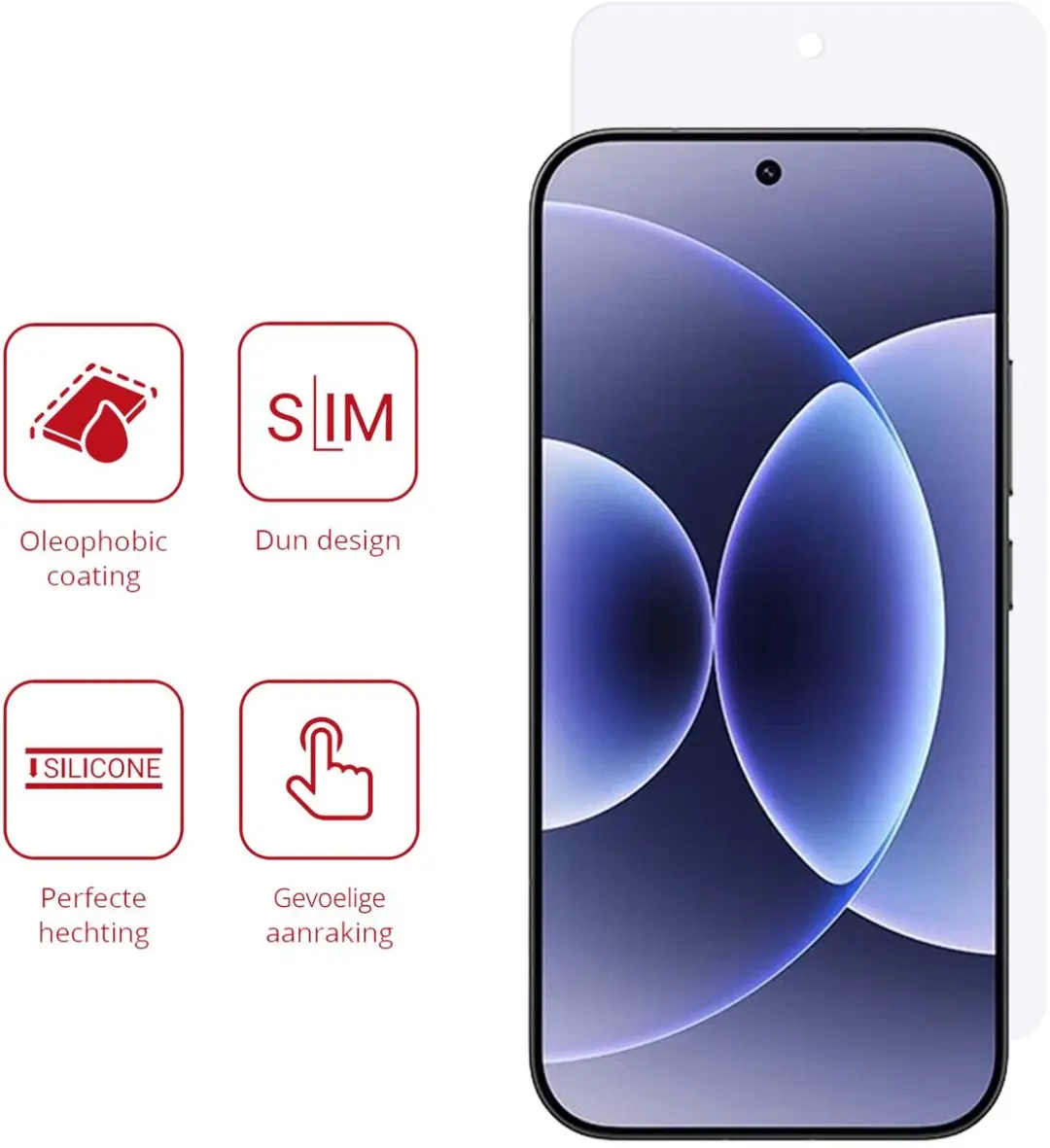 Rosso Screen Protector Xiaomi 17 (Pro) - 2 Stuks - Ultra Clear TPU