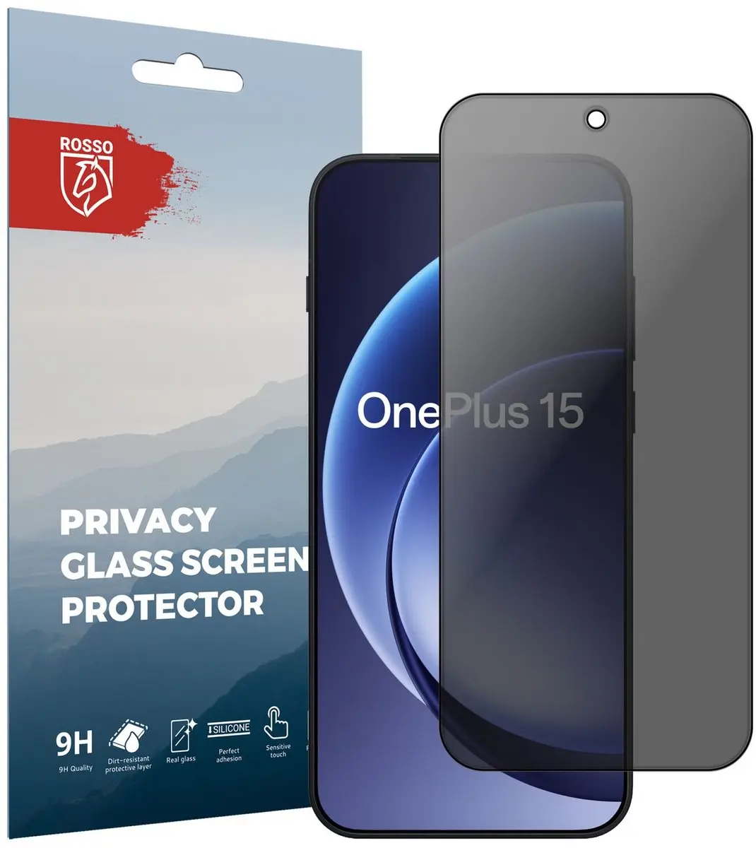 Rosso Privacy Screen Protector Geschikt voor OnePlus 15