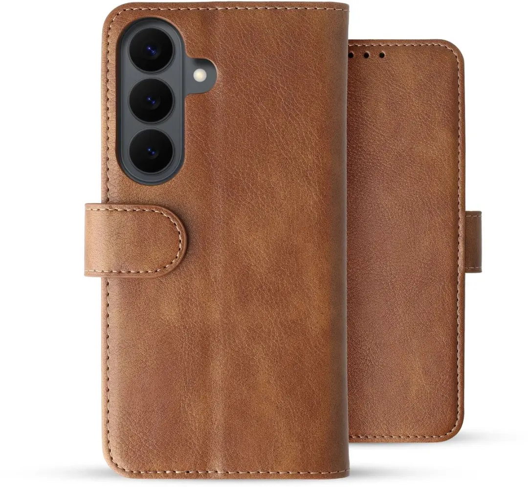 Rosso Element Wallet Book Case 242679 - Samsung Galaxy S26 - 3 Pasjes - Bruin
