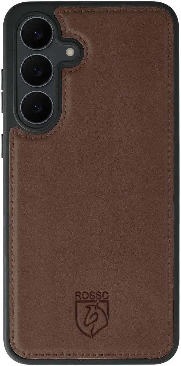 Rosso Elite 224496 Hoesje Samsung Galaxy S25 FE - Bruin