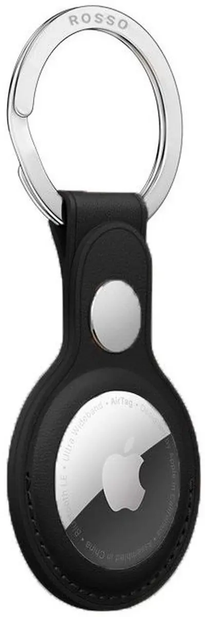 Rosso Deluxe Sleutelhanger Echt Leer 225984 - Zwart & Bruin - afbeelding 6 van 6