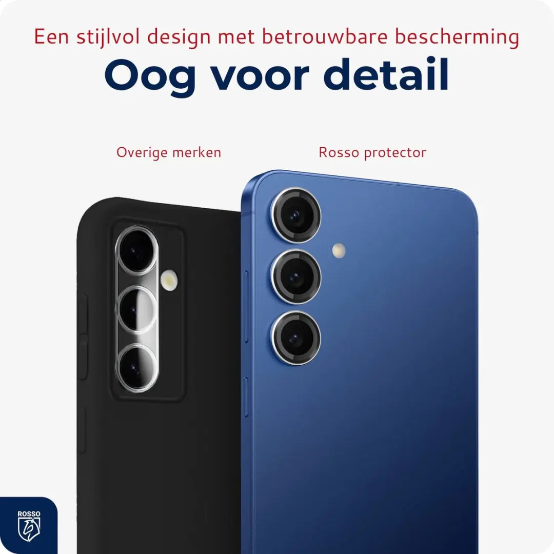 Rosso Camera Frame Protector Samsung Galaxy S26 Plus - 9H Glas - Transparant