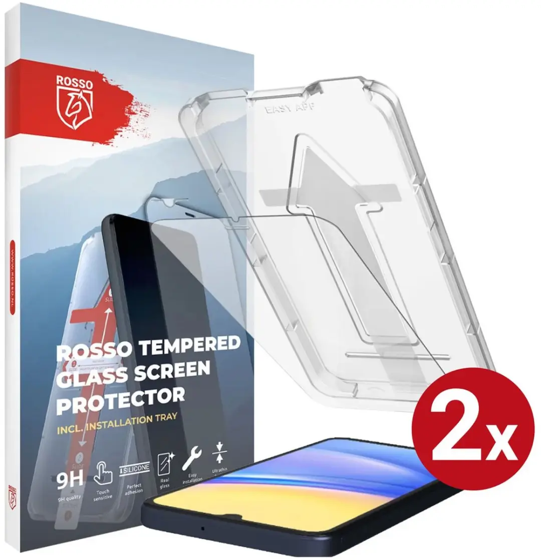 2-Pack Rosso Screenprotector Geschikt voor Samsung Galaxy A15