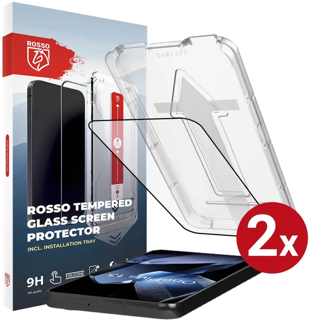 2-Pack Rosso Screenprotector Geschikt voor OnePlus 13
