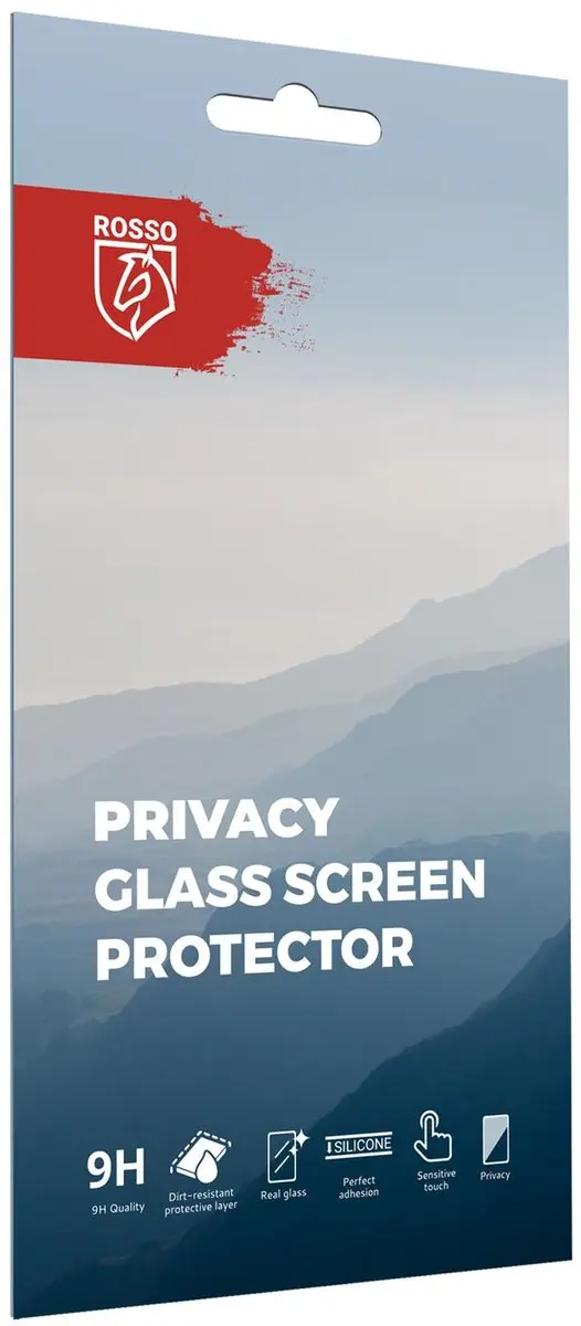 Rosso Privacy Screen Protector Motorola Moto G06 Power - 9H Glas - 1 Stuk