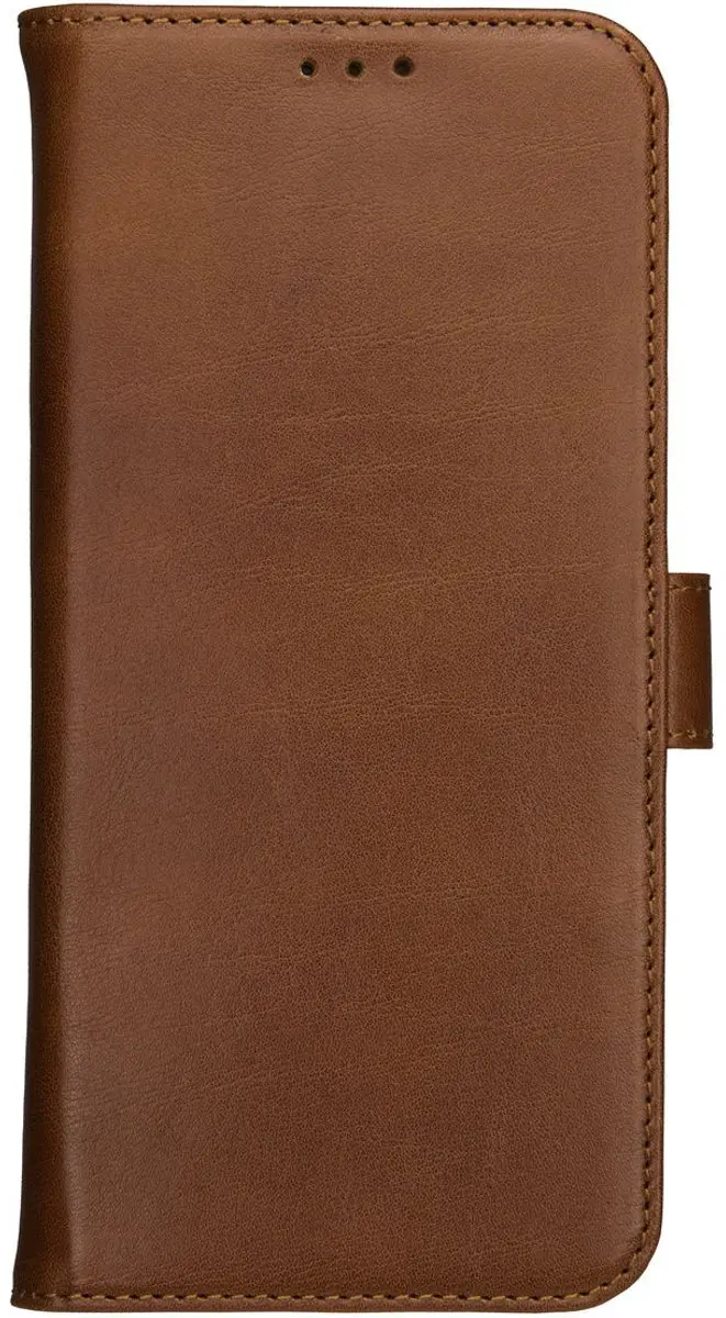 Rosso Deluxe Echt Leer Hoesje Google Pixel 10a - 3 Pasjes - Bruin - afbeelding 6 van 6