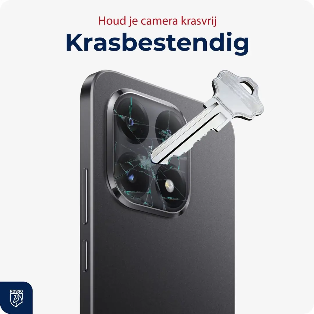 Rosso Camera Protector Xiaomi 15T - Ultra Dun Glas - Transparant
