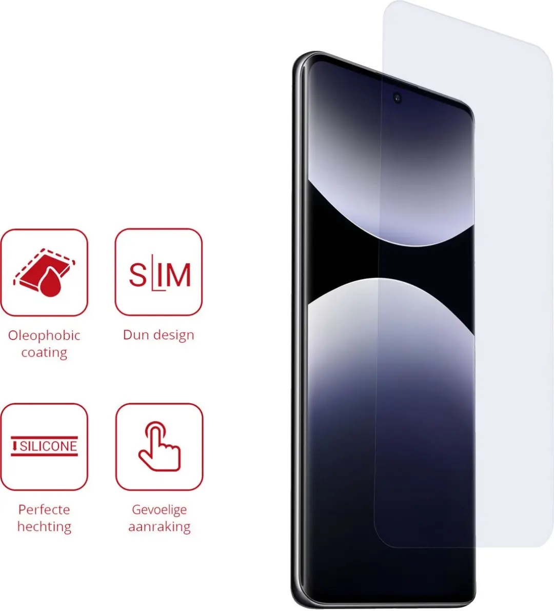 Rosso Screen Protector Xiaomi Redmi Note 14 Pro 4G - 2 Stuks