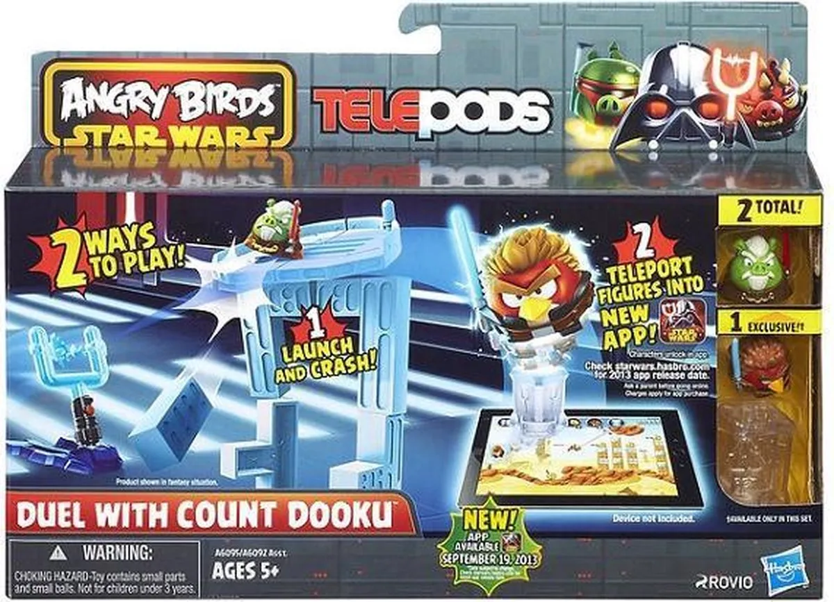 Hasbro Angry Birds Telepods Strike Back Pack A6092E27