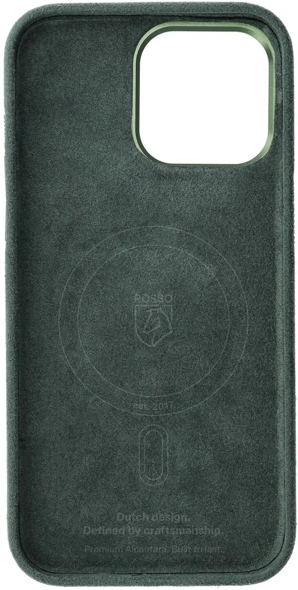 Rosso Avanti iPhone 15 Pro Max Hoesje - Groen - 3 Pasjes