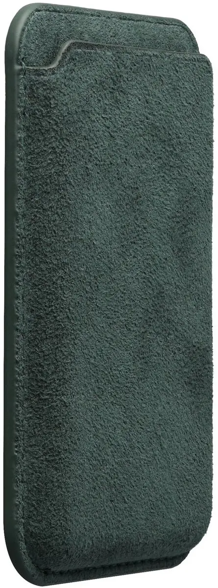 Rosso Avanti iPhone 13/14 Hoesje - Groen - 3 Pasjes