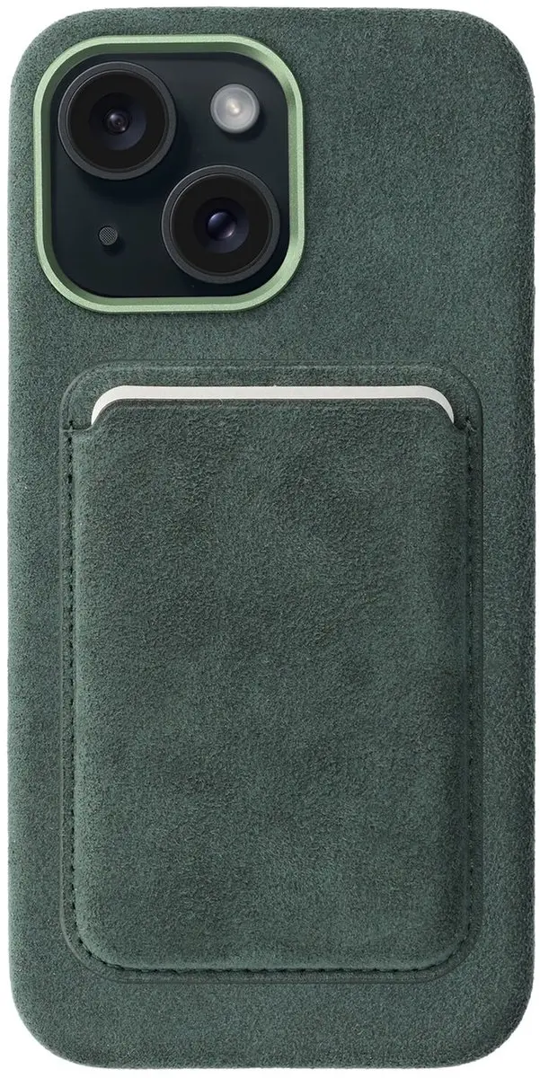 Rosso Avanti Hoesje Geschikt voor Apple iPhone 14 / 13 met Magnetische Kaarthoud