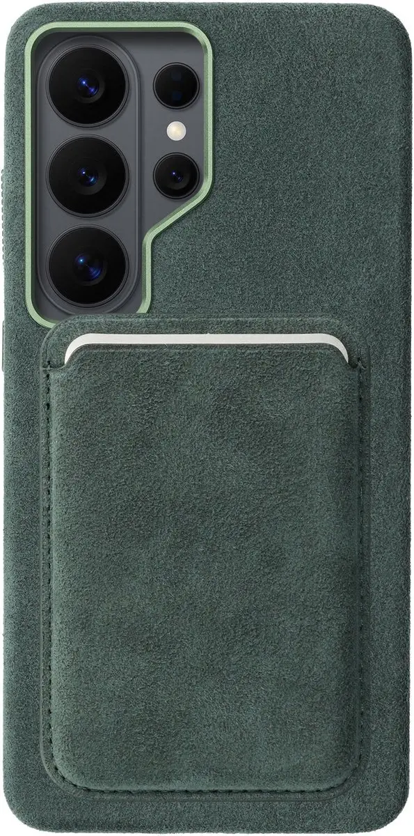 Rosso Avanti Hoesje Geschikt voor Samsung Galaxy S26 Ultra met Magnetische Kaart