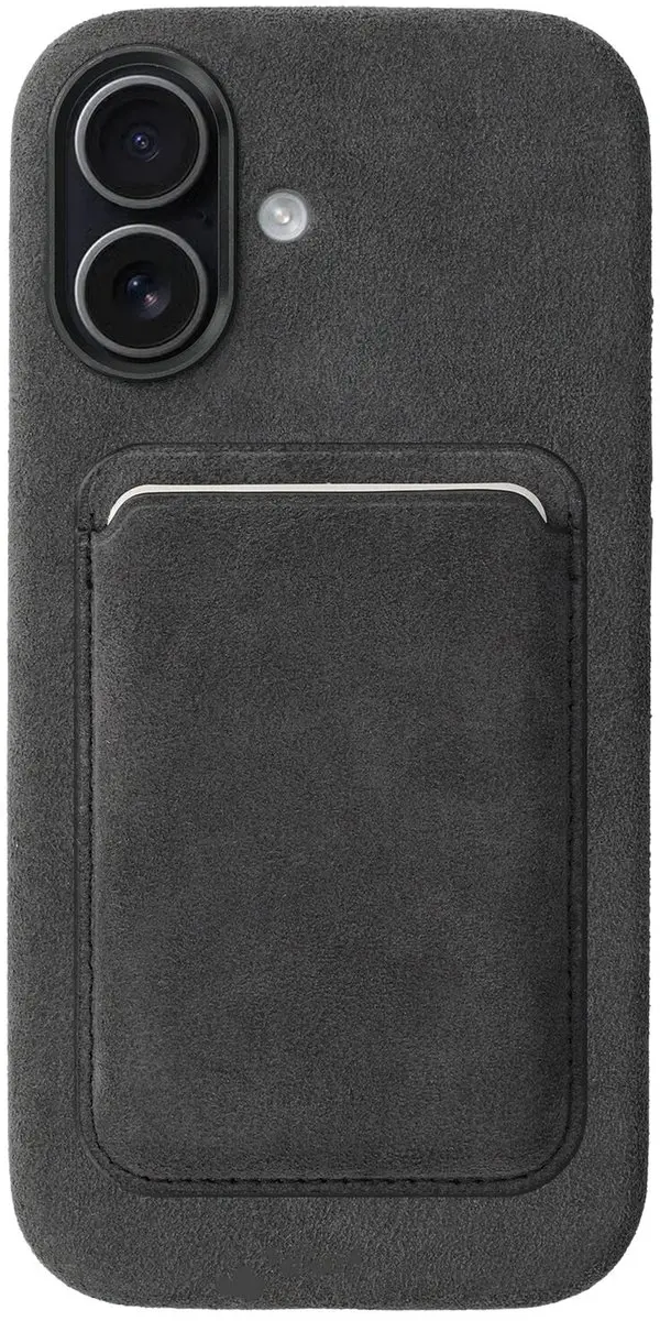 Rosso Avanti Hoesje Geschikt voor Apple iPhone 17 met Magnetische Kaarthouder