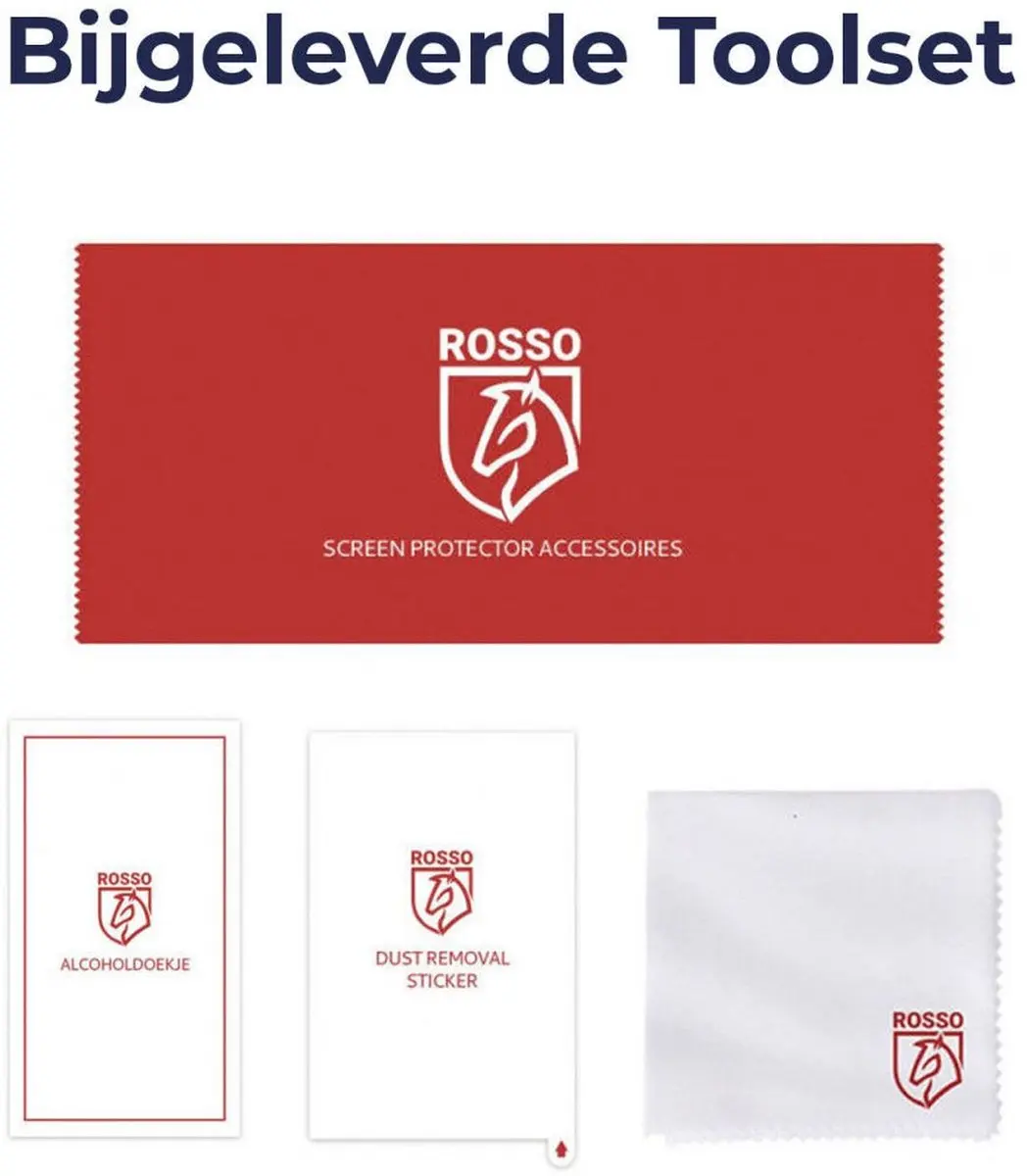 Rosso iPhone 15 Schermbeschermer 9H - 2 Stuks