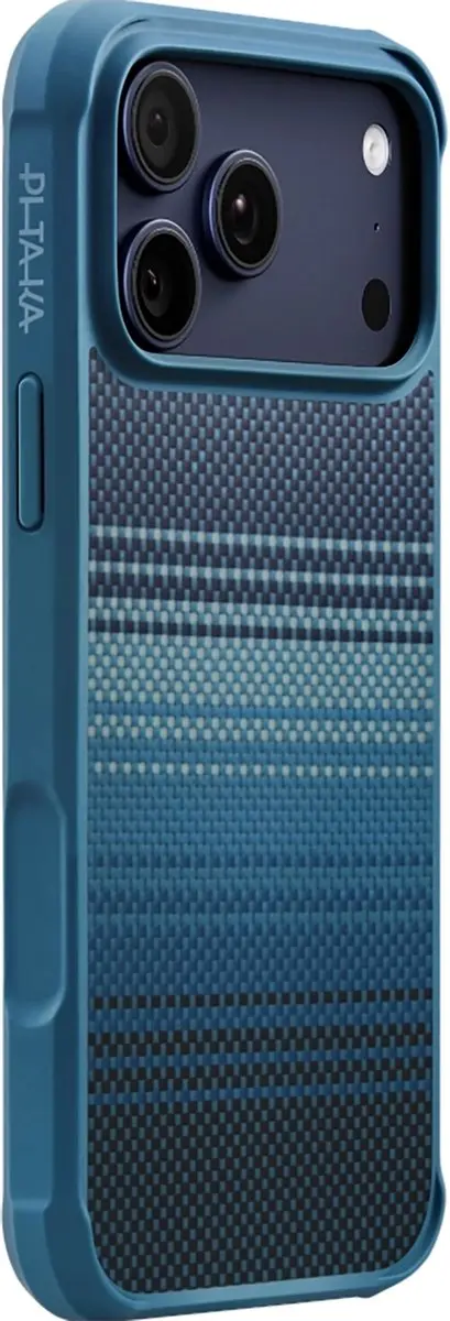 Pitaka ProGuard Hoesje iPhone 17 Pro Max - KI1703MGPM - Blauw - afbeelding 6 van 6