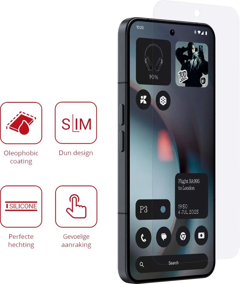 Rosso Screen Protector Nothing Phone (4b) - 2 Stuks