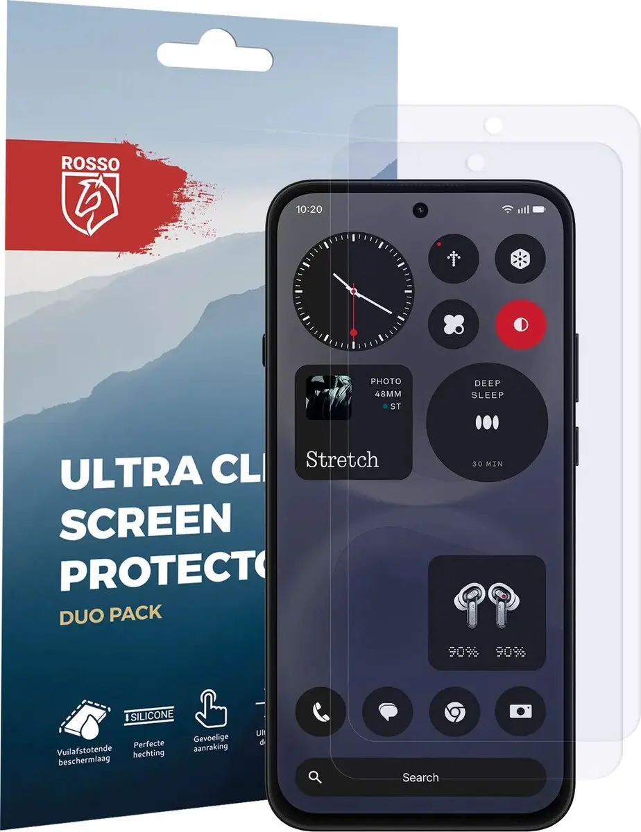 Rosso Screen Protector Nothing Phone (4b) - 2 Stuks - afbeelding 6 van 6