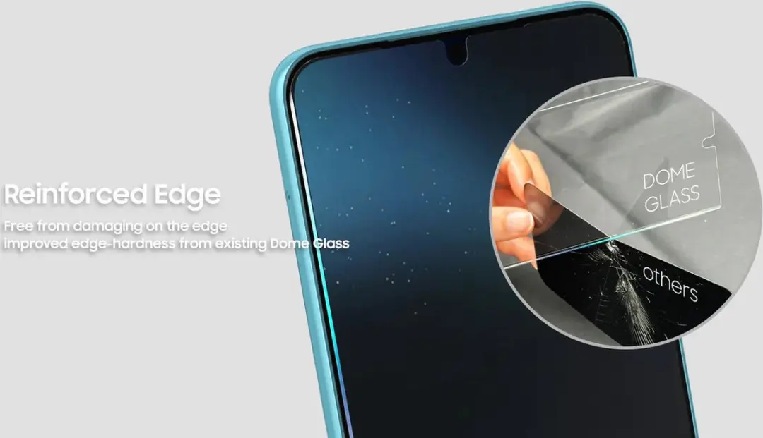 Whitestone Dome Glass Screenprotector Samsung Galaxy S23 - 2 Stuks