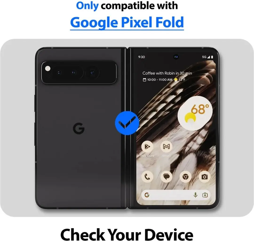 Whitestone All In One Pack Google Pixel Fold - 6 Stuks - afbeelding 6 van 6