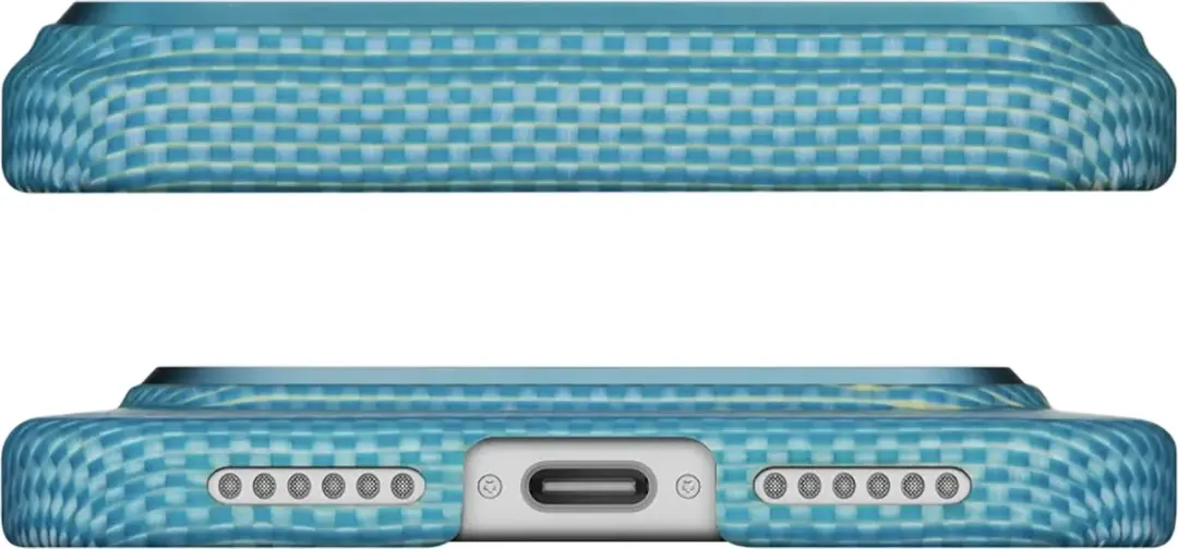 Pitaka Ultra Slim Hoesje iPhone 17 Pro KI1706AG - MagSafe - Blauw