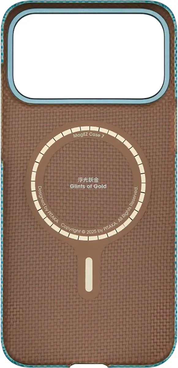 Pitaka Ultra Slim Hoesje iPhone 17 Pro KI1706AG - MagSafe - Blauw - afbeelding 6 van 6