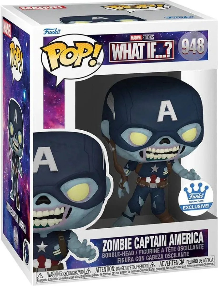Funko What If...? POP! Zombie Captain America