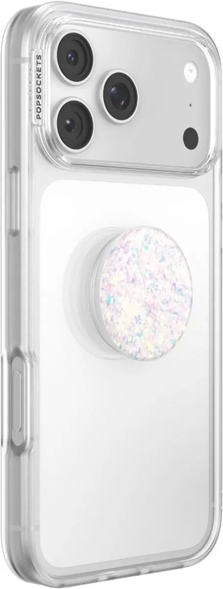 PopSockets PopTop Iridescent Confetti White - Telefoonbutton - afbeelding 6 van 6