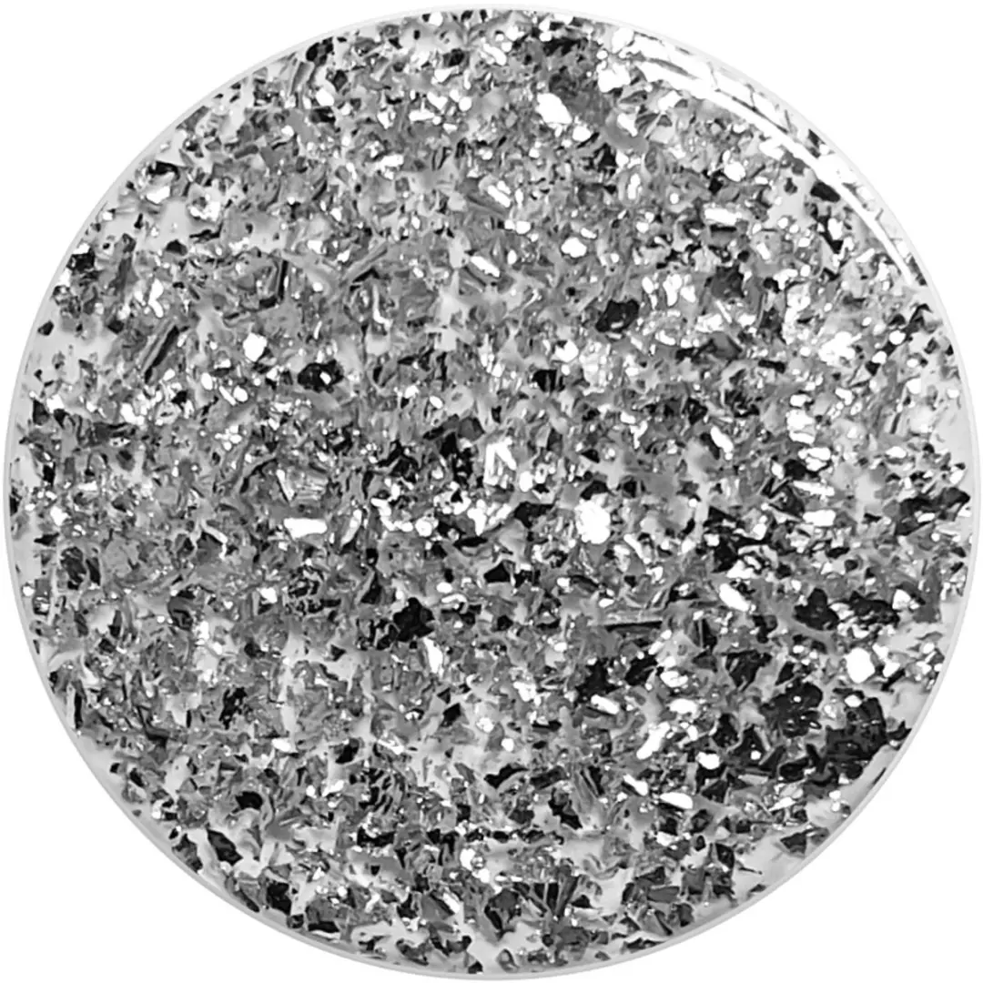 PopSockets PopTop Confetti Foil Silver - Telefoonbutton - afbeelding 6 van 6