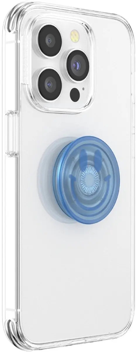 PopSockets PopTop Translucent Happy Blues - Telefoonbutton