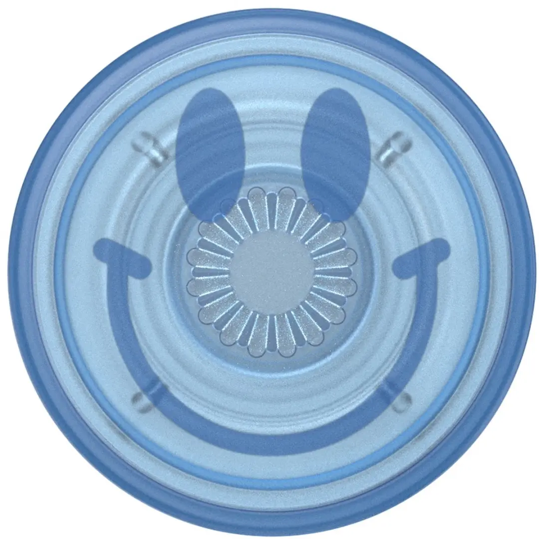PopSockets PopTop Translucent Happy Blues - Telefoonbutton - afbeelding 6 van 6