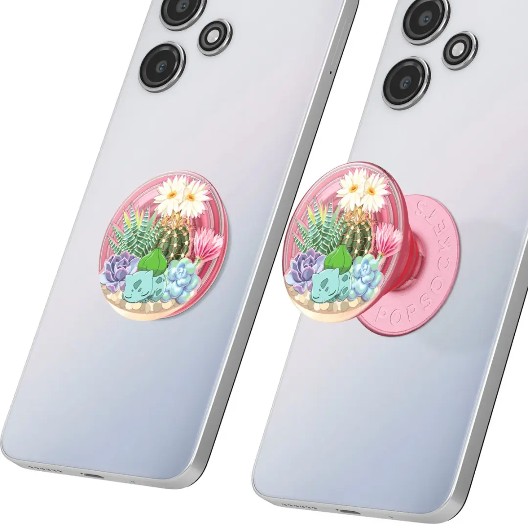 PopSockets Bulbasaur Terrariumhouder 840173721445 - Transparent - afbeelding 3 van 6